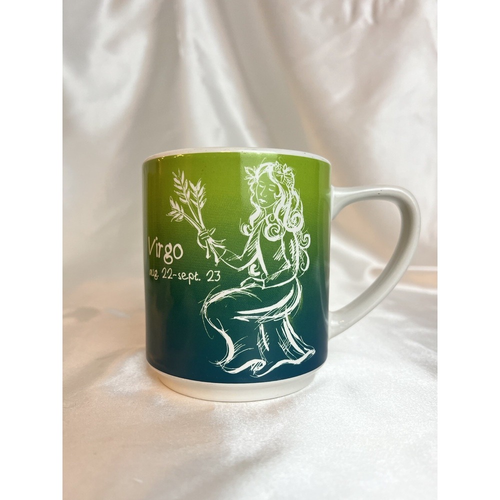 ROOM Coffee/Tea MUG VIRGO Aug 22 Sept  Zodiac Astrology Birthday Stoneware 22 oz